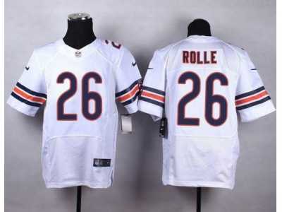 Nike Chicago Bears #26 Antrel Rolle white Jerseys(Elite)