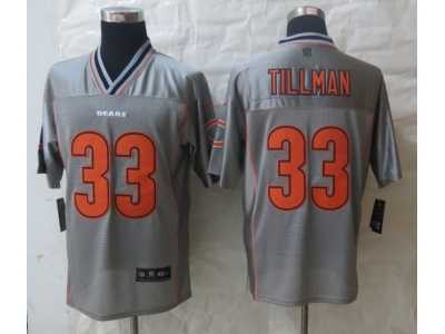 Nike Chicago Bears #33 Tillman Grey Jerseys(Vapor Elite)