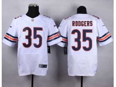 Nike Chicago Bears #35 Jacquizz Rodgers white Jerseys(Elite)