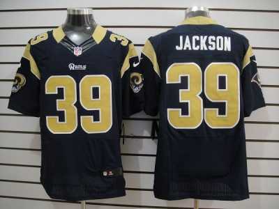 Nike NFL st. louis rams #39 jackson dk.blue Elite jerseys