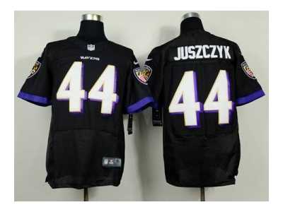 Nike Baltimore Ravens #44 Kyle Juszczyk Black Jerseys(Elite)(Juszczyk)