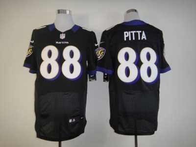 Nike Baltimore Ravens #88 pitta black jerseys[Elite]