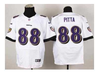 Nike jerseys baltimore ravens #88 pitta white[Elite]