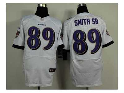 Nike jerseys baltimore ravens #89 smithsr white[new Elite]