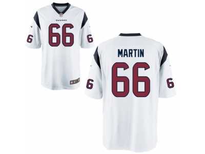 Men's Nike Houston Texans #66 Nick Martin Game White NFL Jersey
