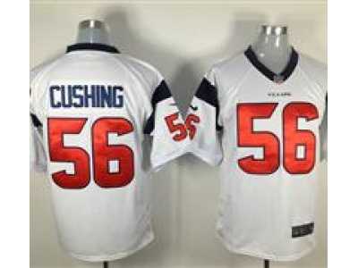 Nike Houston Texans #56 Brian Cushing whlie Game Jerseys