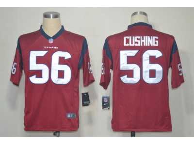Nike NFL Houston Texans #56 Brian Cushing Red jerseys[Game]