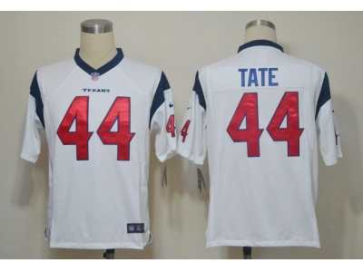 Nike NFL Jerseys Houston Texans #44 Tate White Game