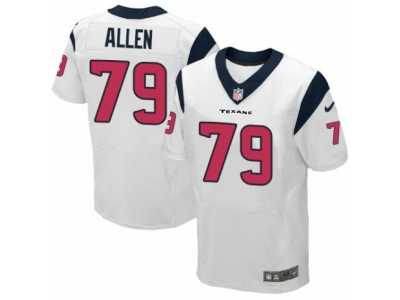 Men's Nike Houston Texans #79 Jeff Allen Elite White NFL Jersey