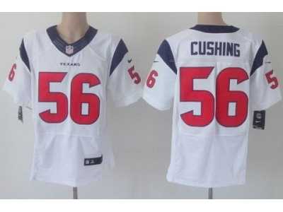 Nike Houston Texans #56 Brian Cushing White Elite Jerseys