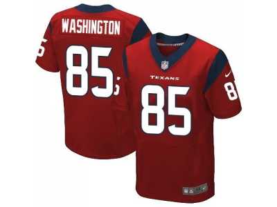 Nike Houston Texans #85 Nate Washington red jerseys(Elite)