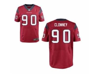Nike jerseys houston texans #90 clowney red[Elite][clowney]