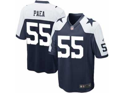 Men's Nike Dallas Cowboys #55 Stephen Paea Game Navy Blue Throwback Alternate NFL Jersey