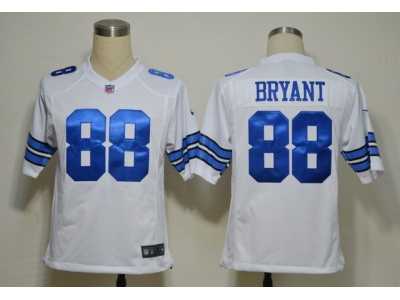 NIKE NFL Dallas Cowboys #88 Dez Bryant white Game Jerseys