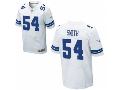 Men's Nike Dallas Cowboys #54 Jaylon Smith Elite White NFL Jersey