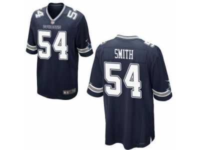 Men's Nike Dallas Cowboys #54 Jaylon Smith Navy Blue Elite Jersey