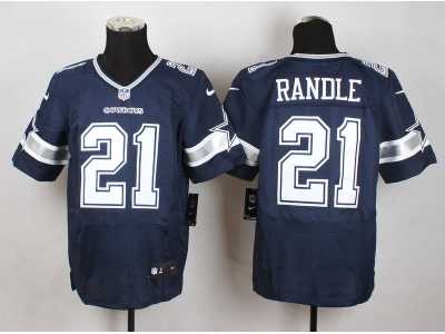 Nike Dallas Cowboys #21 Randle Blue Jerseys(Elite)