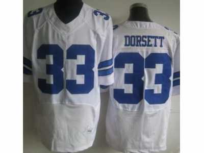 Nike Dallas Cowboys #33 Tony Dorsett White Jerseys(Elite)