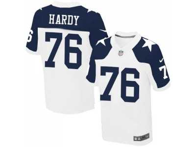 Nike Dallas Cowboys #76 Greg Hardy White Thanksgiving Jerseys(Elite)