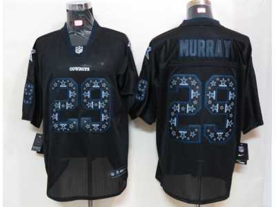 Nike NFL Dallas Cowboys #29 DeMarco Murray Black Jerseys[Lights Out Elite]
