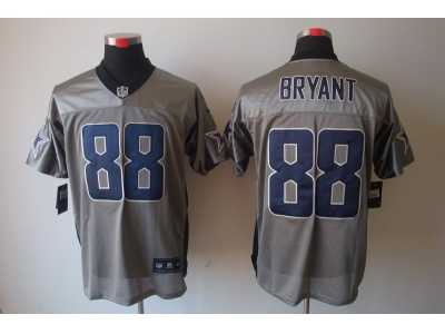 Nike NFL Dallas Cowboys #88 Dez Bryant Grey Shadow Jerseys