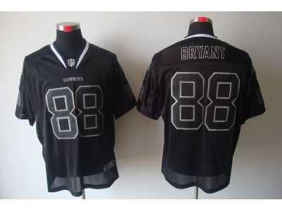 Nike NFL Dallas Cowboys #88 Dez Bryant Lights Out Black Jerseys[Elite]
