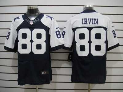 Nike NFL Dallas Cowboys #88 Michael Irvin Blue Jerseys Thankgivings(Elite)