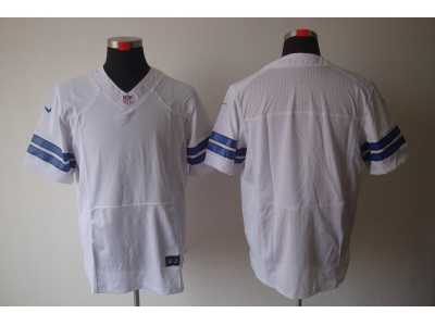 Nike NFL Dallas Cowboys white Color Blank Jerseys(Elite)