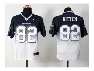 Nike jerseys dallas cowboys #82 jason witten blue-white[Elite II drift fashion]