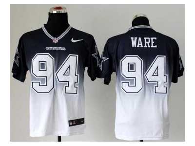 Nike jerseys dallas cowboys #94 ware blue-white[Elite II drift fashion]