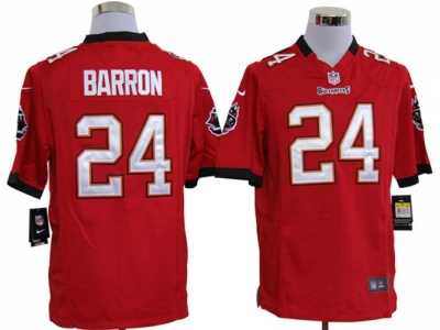 Nike NFL Tampa Bay Buccaneers #24 Mark Barron Red Game Jerseys