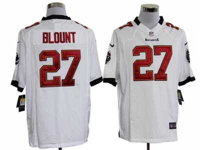 Nike NFL Tampa Bay Buccaneers #27 LeGarrette Blount White Game Jerseys