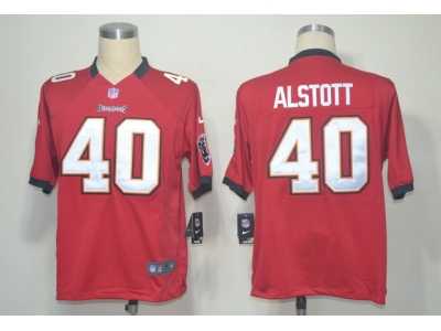 Nike NFL Tampa Bay Buccaneers #40 Mike Alstott Red jerseys[Game]