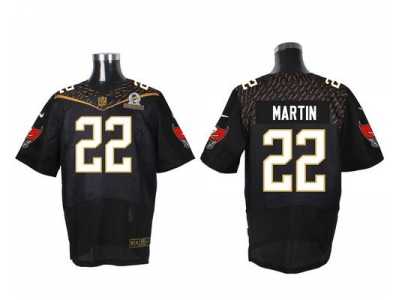 2016 Pro Bowl Nike Tampa Bay Buccaneers #22 Doug Martin Black jerseys(Elite)