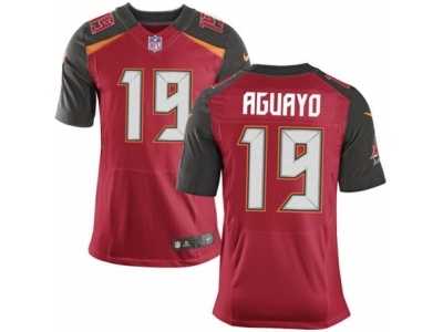 Men's Nike Tampa Bay Buccaneers #19 Roberto Aguayo Elite Red Team Color NFL Jersey