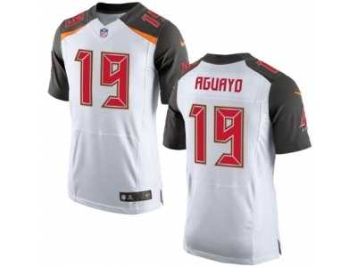 Men\'s Nike Tampa Bay Buccaneers #19 Roberto Aguayo Elite White NFL Jersey