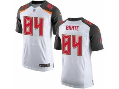 Men's Nike Tampa Bay Buccaneers #84 Cameron Brate Elite White NFL Jersey