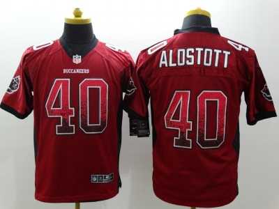 Nike Tampa Bay Buccaneers #40 Mike Alostott red jerseys(Drift Fashion Elite)