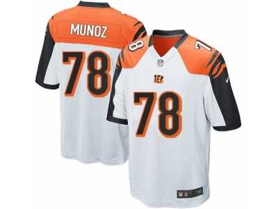Men's Nike Cincinnati Bengals #78 Anthony Munoz Game White NFL Jersey