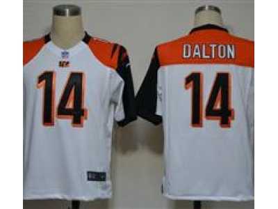 Nike NFL Cincinnati Bengals #14 Andy Dalton White Game Jerseys