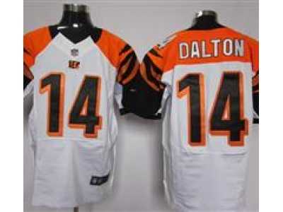 Nike NFL Cincinnati Bengals #14 Andy Dalton White Elite jerseys
