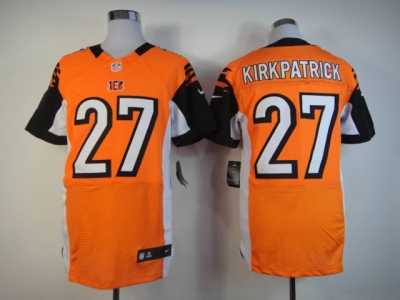 Nike NFL Cincinnati Bengals #27 Dre Kirkpatrick orange Jerseys[Elite]