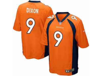Men's Nike Denver Broncos #9 Riley Dixon Game Orange Team Color NFL Jersey