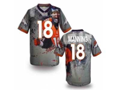 Denver Broncos #18 MANNING Men Stitched NFL Elite Fanatical Version Jersey (2)