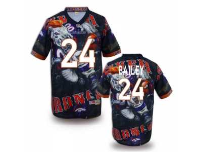 Denver Broncos #24 BAILEY Men Stitched NFL Elite Fanatical Version Jersey (1)