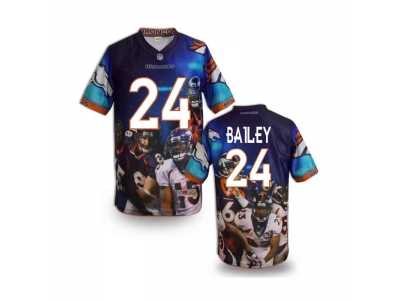 Denver Broncos #24 BAILEY Men Stitched NFL Elite Fanatical Version Jersey (3)