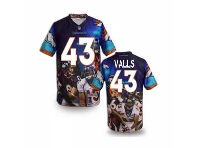 Denver Broncos #43 VALLS Men Stitched NFL Elite Fanatical Version Jersey (3)
