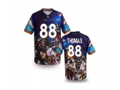 Denver Broncos #88 THOMAS Men Stitched NFL Elite Fanatical Version Jersey (3)