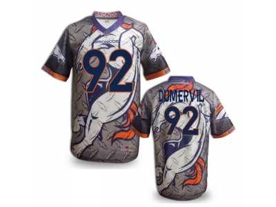 Denver Broncos #92 DUMERVIL Men Stitched NFL Elite Fanatical Version Jersey (5)