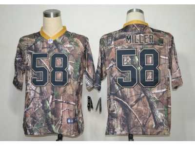 Nike NFL Denver Broncos #58 Von Miller camo jerseys[Elite]